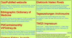 Desktop Screenshot of kidney.de