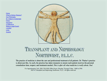 Tablet Screenshot of kidney.nu